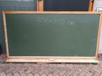 Vintage krijtbord 256 x 135cm, Diversen, Schoolborden, Krijtbord, Gebruikt, Ophalen of Verzenden