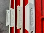 vier lindner munten cassette rood inleg, Postzegels en Munten, Munten en Bankbiljetten | Toebehoren, Verzenden