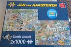 JAN VAN HAASTEREN Puzzel 2x 1000 stuks, Hobby en Vrije tijd, Denksport en Puzzels, Ophalen, Zo goed als nieuw