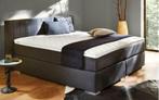 Boxspring Feline 160 x 200, Huis en Inrichting, Slaapkamer | Boxsprings, Nieuw, Grijs, Ophalen of Verzenden, Twijfelaar