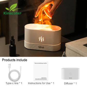 Luchtbevochtiger 180 ml - Calming Ambiance - Wit, Elektronische apparatuur, Ophalen, Nieuw, Luchtbevochtiger
