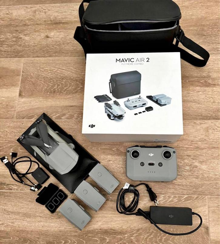 Dji mavic air 2 fly more combo, TV, Hi-fi & Vidéo, Drones, Comme neuf, DJI, Enlèvement ou Envoi