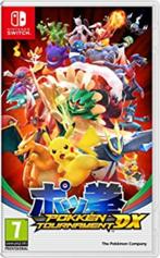 pokken tournament jeu nintendo switch, Comme neuf, Enlèvement ou Envoi