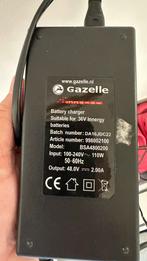 Gazelle Oplader, Ophalen, Gebruikt