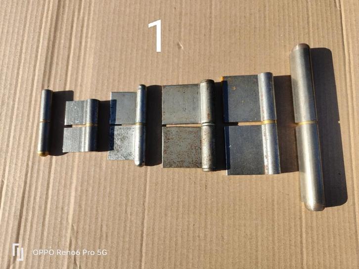 Lasscharnieren & Laspaumellen – Diverse Maten & Types, Doe-het-zelf en Bouw, Hang- en Sluitwerk, Nieuw, Scharnier, IJzer, Ophalen of Verzenden