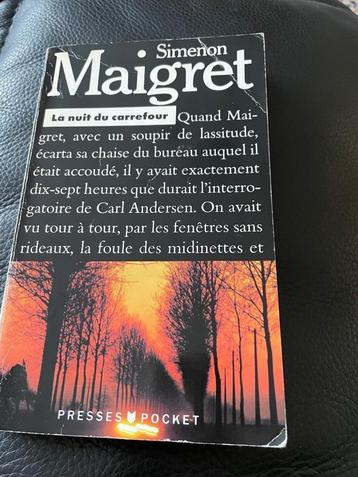 La nuit du Carrefour, Simenon, Maigret, franstaiig beschikbaar voor biedingen