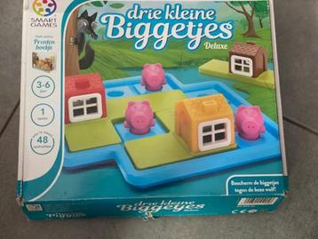 3 kleine Biggetjes educatief spel van smartgames 3 -6 jaar beschikbaar voor biedingen