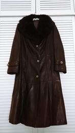 veste en cuir souple pour femme* taille L* prix abordable, Comme neuf, Brun, Taille 42/44 (L), Enlèvement