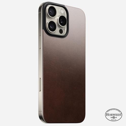 Nomad Magnetic Leather Back iPhone 16 Pro Max, Telecommunicatie, Mobiele telefoons | Hoesjes en Screenprotectors | Apple iPhone