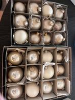 25 stuks vintage champagne kerstballen, Ophalen of Verzenden
