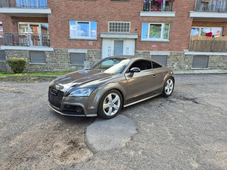 Audi tt sline vend ou échange, Auto's, Audi, Bedrijf, TT, Benzine, Euro 5, Coupé, 3 deurs, Handgeschakeld, Bruin, Zwart, Leder