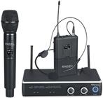 Draadloze headset UHF en 1 hand microfoon 863.9 & 864.9MHZ, Muziek en Instrumenten, Microfoons, Nieuw, Ophalen of Verzenden, Zangmicrofoon