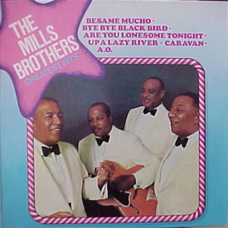 The Mills Brothers ‎– Greatest Hits - Lp = nieuw, Cd's en Dvd's, Vinyl | Jazz en Blues, Zo goed als nieuw, Jazz en Blues, 1940 tot 1960