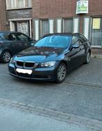 BMW 318D e90 2007, Auto's, BMW, Achterwielaandrijving, 1995 cc, Zwart, 4 cilinders