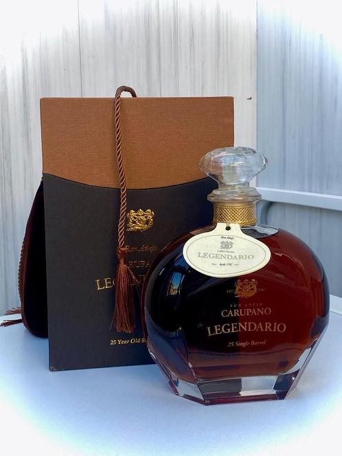 Rhum vieux Carupano 25 ans Legendario, Collections, Vins, Neuf, Autres types, Amérique du Sud