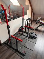 Ensemble equipement fitness body building musculation, Ophalen, Zo goed als nieuw, Benen