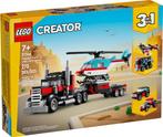 Lego creator 3in1 31146 flatbed truck with helicopter sealed, Ophalen of Verzenden, Nieuw, Complete set, Lego