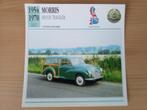 Morris - Edito Service kaarten auto bouwperiode 1954-1979, Verzamelen, Ophalen of Verzenden, Zo goed als nieuw, Auto's
