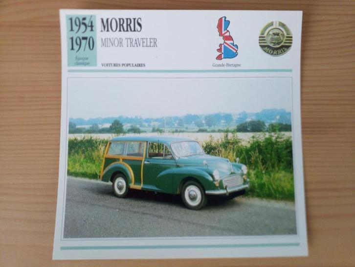 Morris - Edito Service kaarten auto bouwperiode 1954-1979, Verzamelen, Automerken, Motoren en Formule 1, Zo goed als nieuw, Auto's