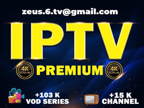 iptv premium 4k Vod series, TV, Hi-fi & Vidéo, Lecteurs multimédias, Enlèvement