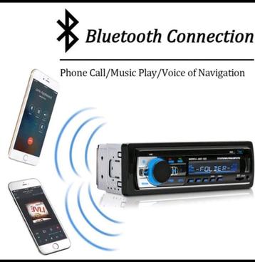Autoradio Bluetooth, USB, Carte SD, Aux 100% Neuf !!! beschikbaar voor biedingen