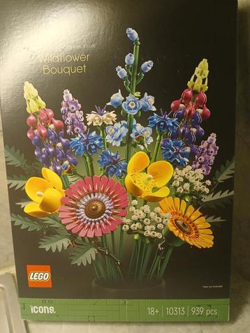 Lego botanical icons 10313 wildflower bouquet 