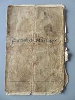 carnet de mariage 1900 Guillaume Kempenaerts Kortrijk Dutsel, Gebruikt, Ophalen of Verzenden, Voor 1940