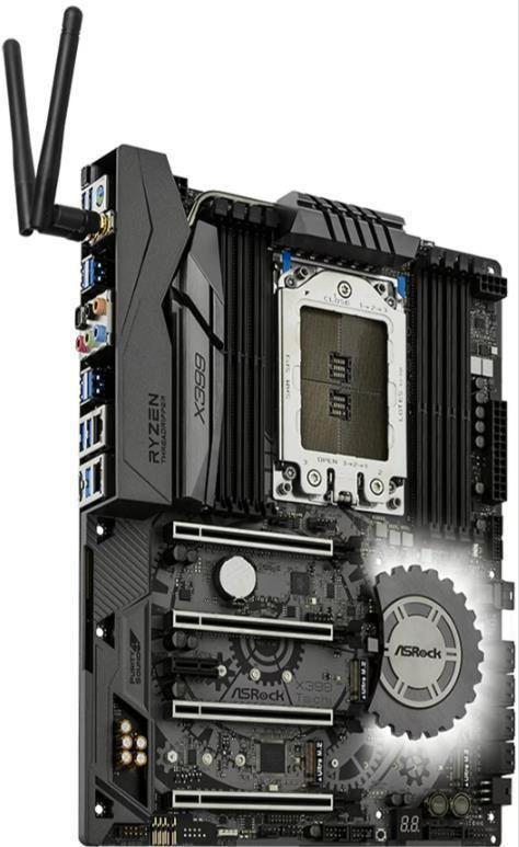 ASRock X399 Taichi, Computers en Software, Moederborden, Zo goed als nieuw, AMD, DDR4, Ophalen of Verzenden