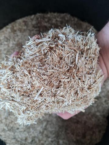 Vlaslemen 20kg-- vlas - stalstrooisel - 1e keuze beschikbaar voor biedingen