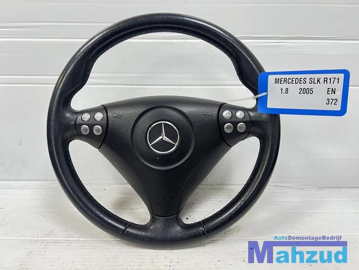 MERCEDES W203 C KLASSE R171 SLK Stuurwiel stuur leer airbag, Auto-onderdelen, Besturing, Mercedes-Benz, Gebruikt, Ophalen of Verzenden