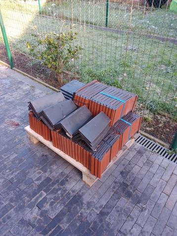 Tegelpannen 301 leiekleur, Doe-het-zelf en Bouw, Ophalen, Nieuw, Dakpannen