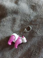 Sleutelhanger playmobil roze panda, Ophalen of Verzenden, Nieuw, Roze, Overige typen