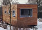 Magnifique chalet/tiny house à vendre au camping des Ardenne, Caravanes & Camping, Caravanes résidentielles, Jusqu'à 2