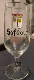 Safdort glazen, Verzamelen, Biermerken, Ophalen, Zo goed als nieuw, Glas of Glazen, Overige merken