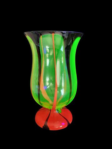 Uranium vaas, Wilhelm Kralik Sohn, Art nouveau, 1920 beschikbaar voor biedingen
