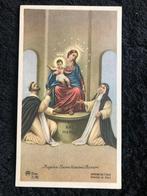 Devotie prentje AR Dep. Z90 Regina Sacratissimi Rosari 6x10,, Ophalen of Verzenden, Christendom | Katholiek, Zo goed als nieuw
