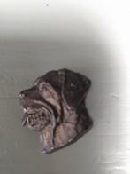 Broche Rottweiler hond, Ophalen of Verzenden, Gebruikt, Zwart, Overige materialen