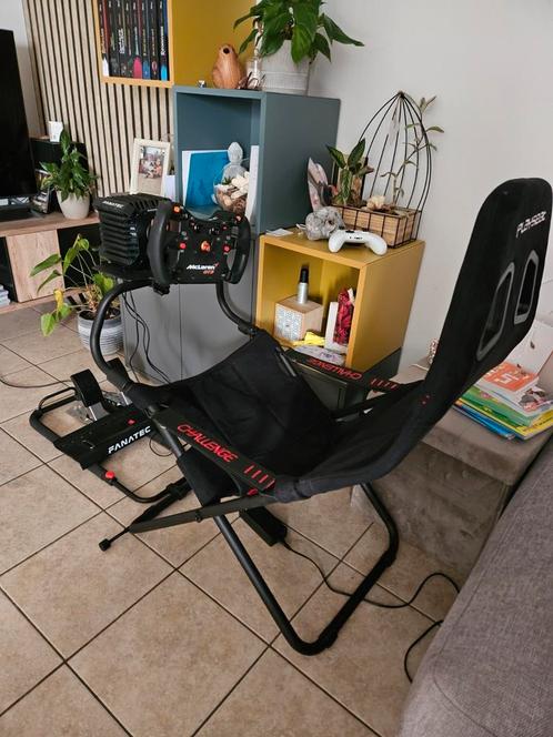 Simulateur course playseat et fanatec, Games en Spelcomputers, Spelcomputers | Overige, Zo goed als nieuw, Ophalen
