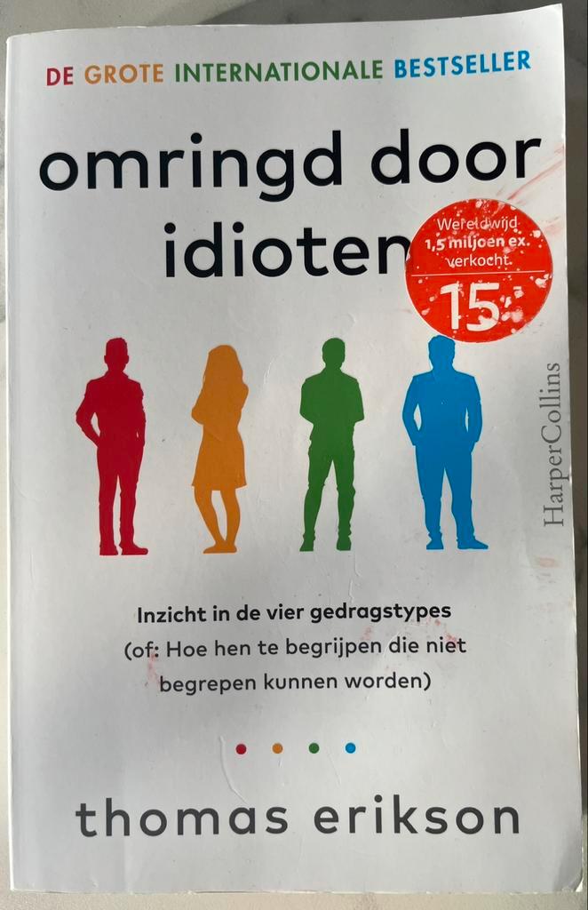 Thomas Erikson - Omringd door idioten, Boeken, Overige Boeken, Zo goed als nieuw, Ophalen of Verzenden