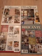 4 brocante magazines 10e, Boeken, Tijdschriften en Kranten, Ophalen of Verzenden, Zo goed als nieuw
