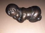 figurine lourde de bébé, couleur bronze, style Mat Wanders, Enlèvement ou Envoi