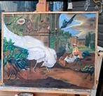 Schitterend werk,57/45,witte pauw, Ophalen of Verzenden