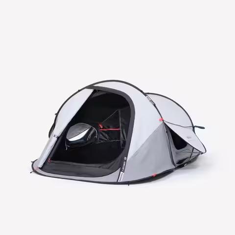 2 seconds FRESH & BLACK 2personen kampeertent, Caravans en Kamperen, Tenten, Zo goed als nieuw, Ophalen
