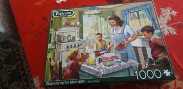 Falcon puzzel "Baking with mother " 1.000 stuks