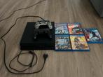 Playstation 4 + jeux + 2 manettes, Consoles de jeu & Jeux vidéo, Consoles de jeu | Sony PlayStation 4, 500 GB, Enlèvement ou Envoi