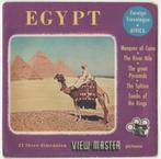 View-master Egypt 3300 A B C + boekje in het Frans, Antiek en Kunst, Ophalen of Verzenden