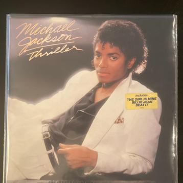 LP Michael Jackson ‎– Thriller (EPIC 1982) VG+ disponible aux enchères