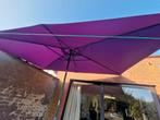 Paarse rechthoekige parasol 200300cm, Tuin en Terras, Parasols, Ophalen of Verzenden, Zo goed als nieuw