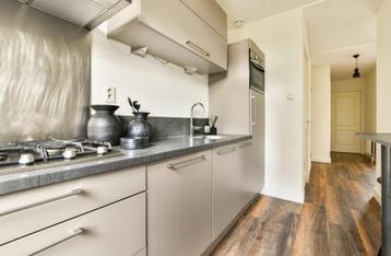 Moderne taupe/zandbeige rechte keuken – 3 meter GEDEMONTEERD beschikbaar voor biedingen