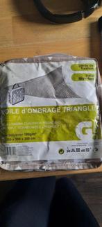 toile d ombrage neuve triangle 300x300, Ophalen of Verzenden, Nieuw